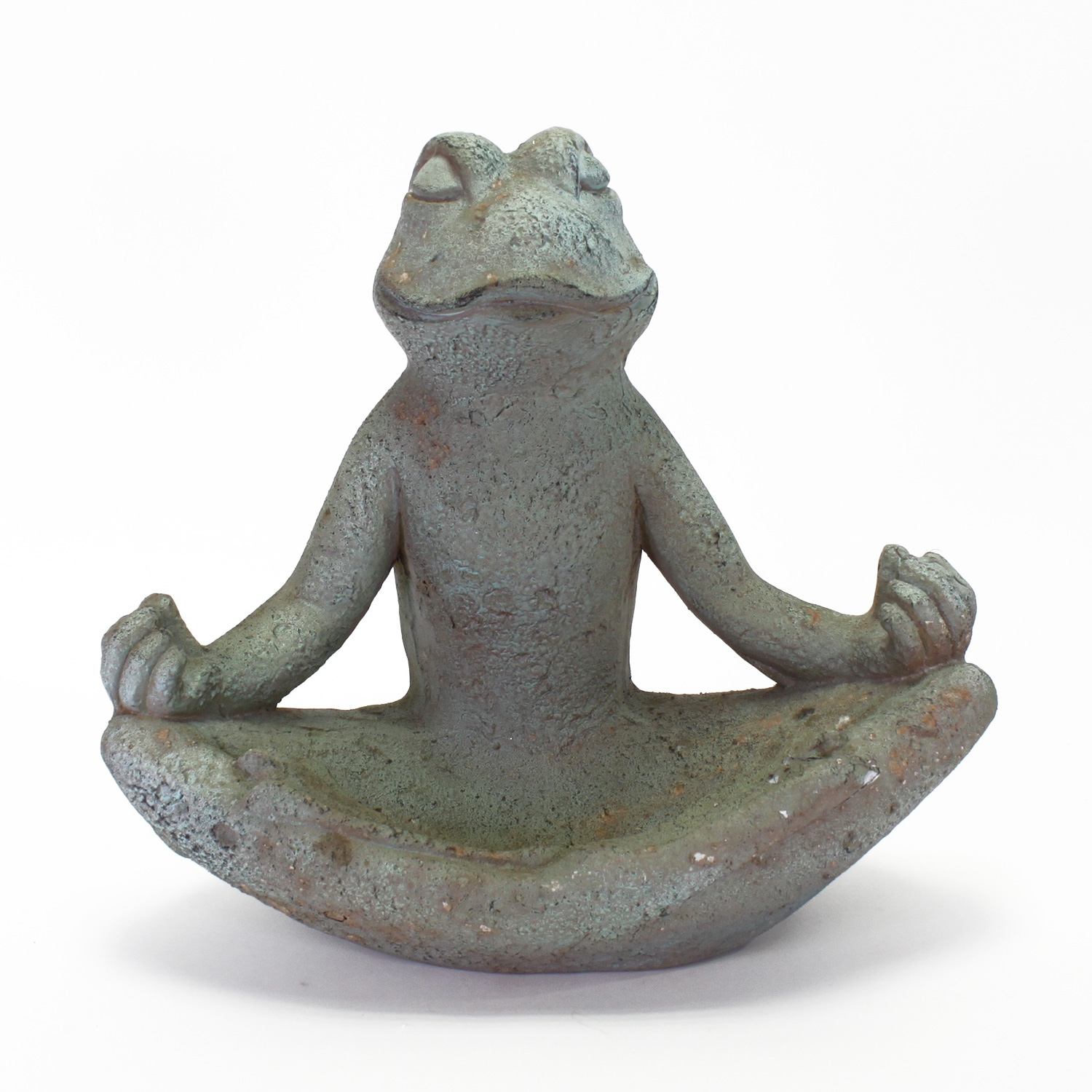 Frosch meditierend